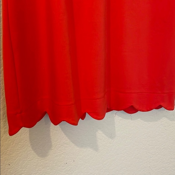 Vince Canute short orange dress with shell lining - Picture 3 of 5